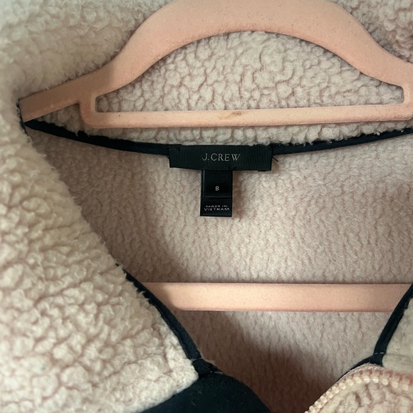 J.Crew Women's Pink Fleece Jacket - Picture 5 of 10